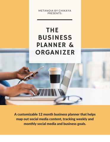 The Business Planner & Organizer